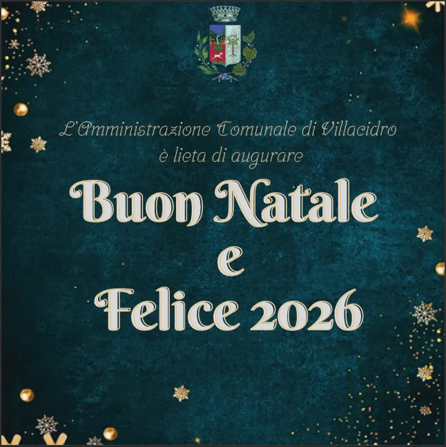 Auguri di Buon Natale e Felice Anno Nuovo!