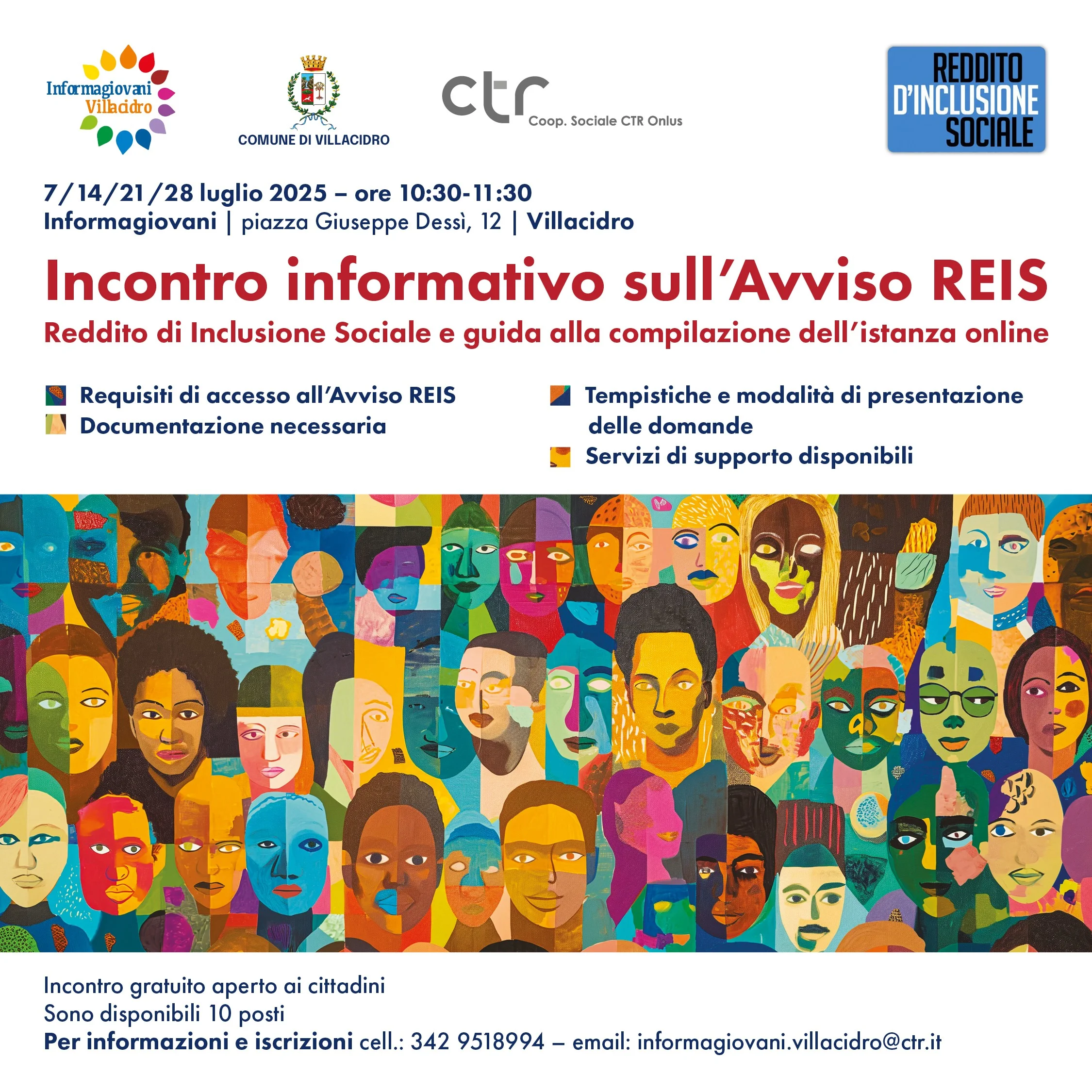 REIS 2025 - Incontri all’Informagiovani