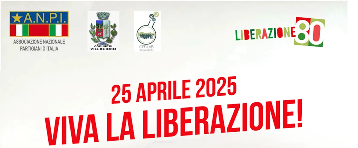 Ottantesimo Anniversario della Liberazione d'Italia  Piazza Sisinnio Mocci a Villacidro
