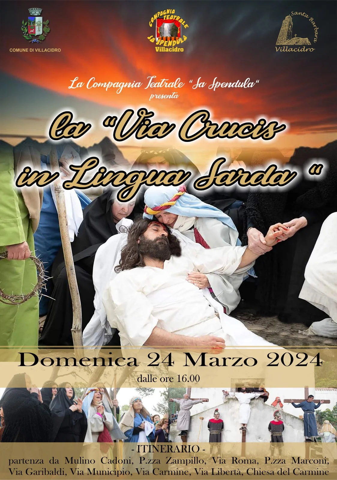 La ' Via Crucis in Lingua Sarda ' La ' Via Crucis in Lingua Sarda '