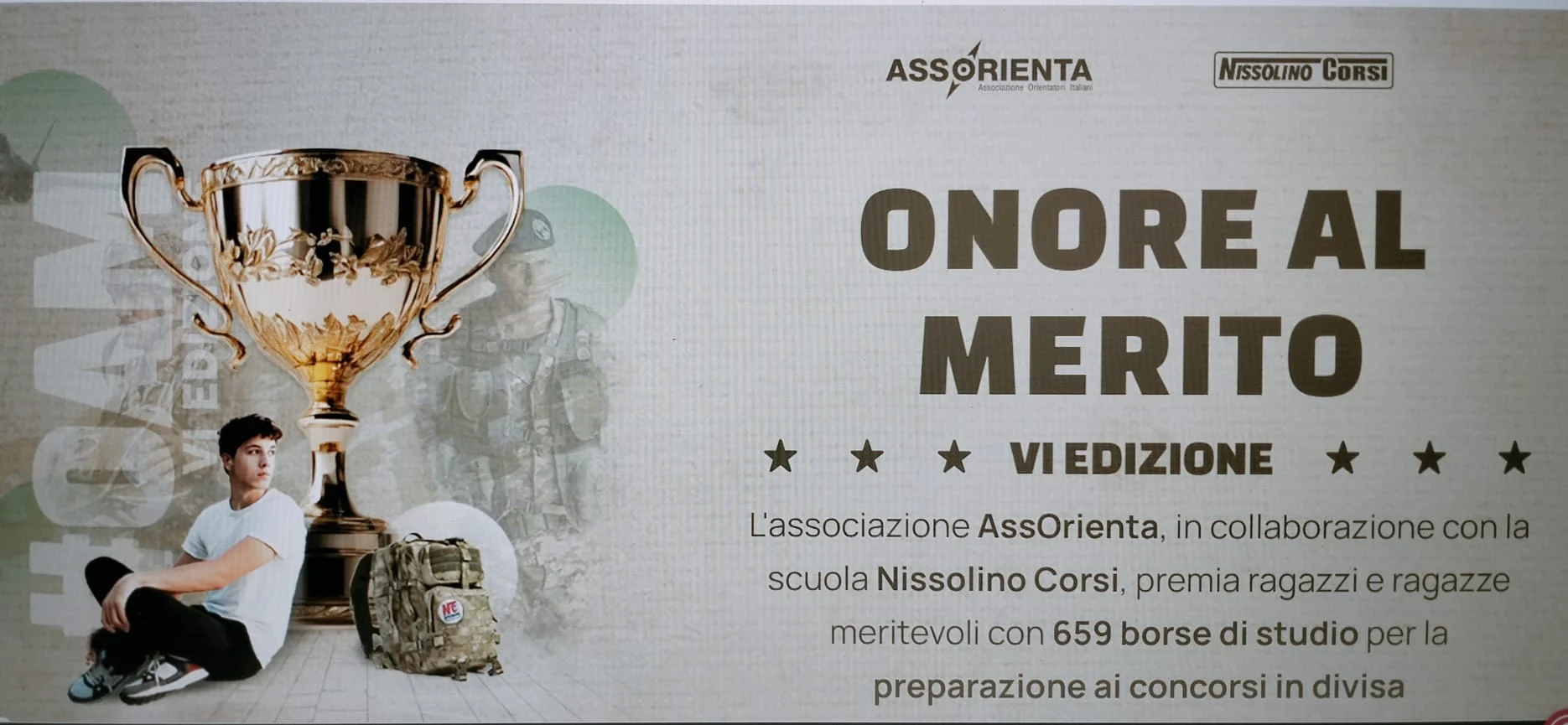 Assorienta presenta il Bando di Concorso : Onore al Merito Assorienta presenta il Bando di Concorso : Onore al Merito