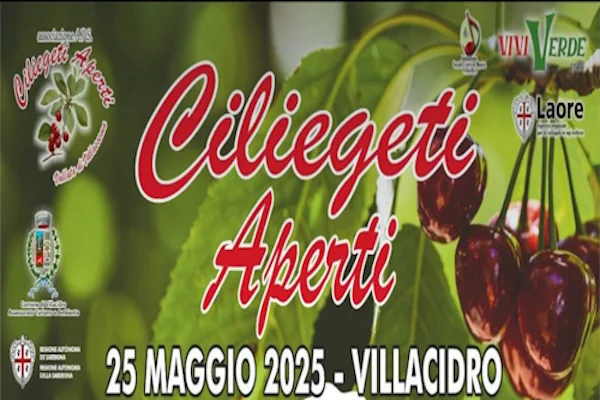 Ciliegeti aperti 2025 – 25 maggio 2025 - Parco di Villascema, Villacidro