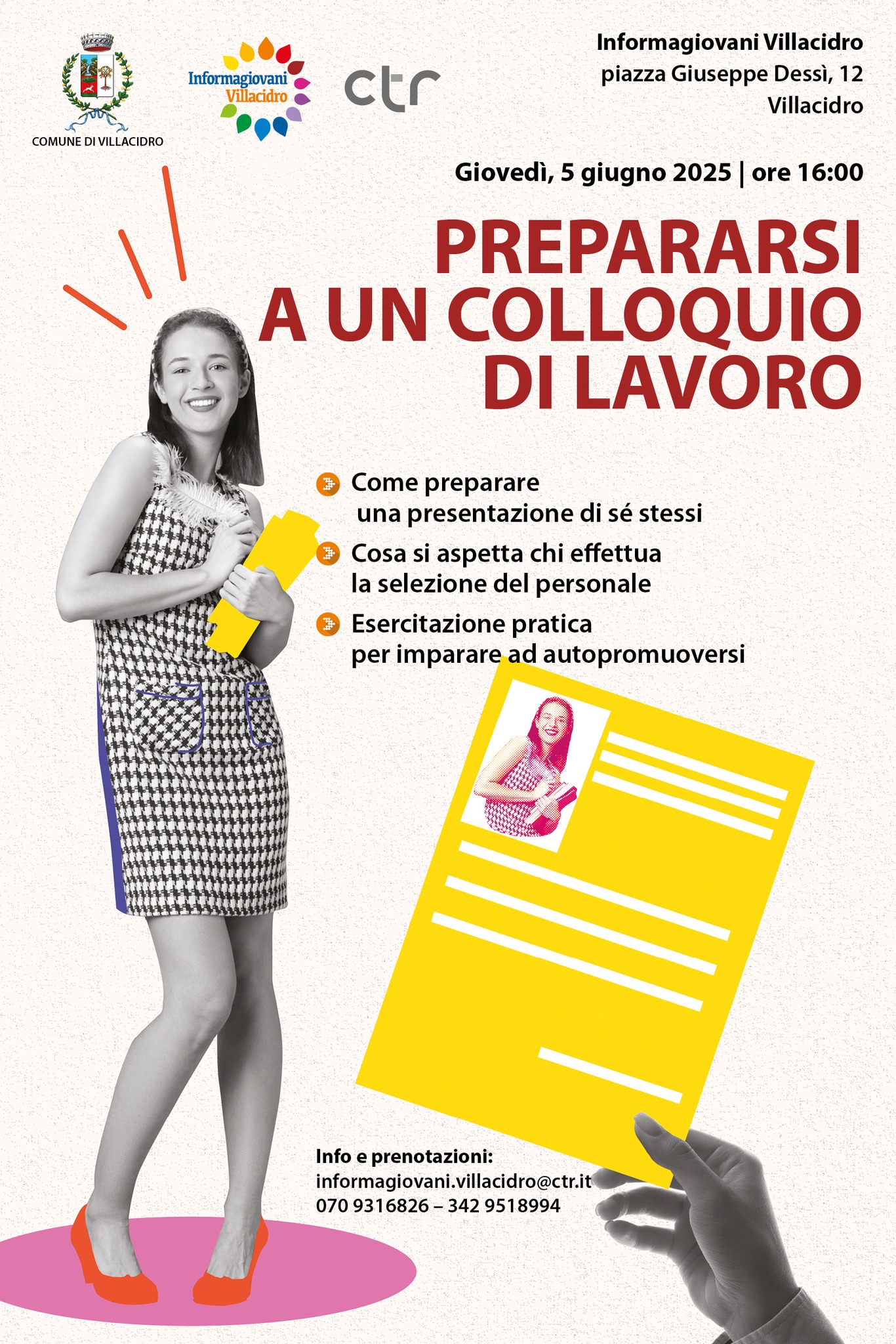 Prepararsi a un colloquio di lavoro – 5 giugno 2025