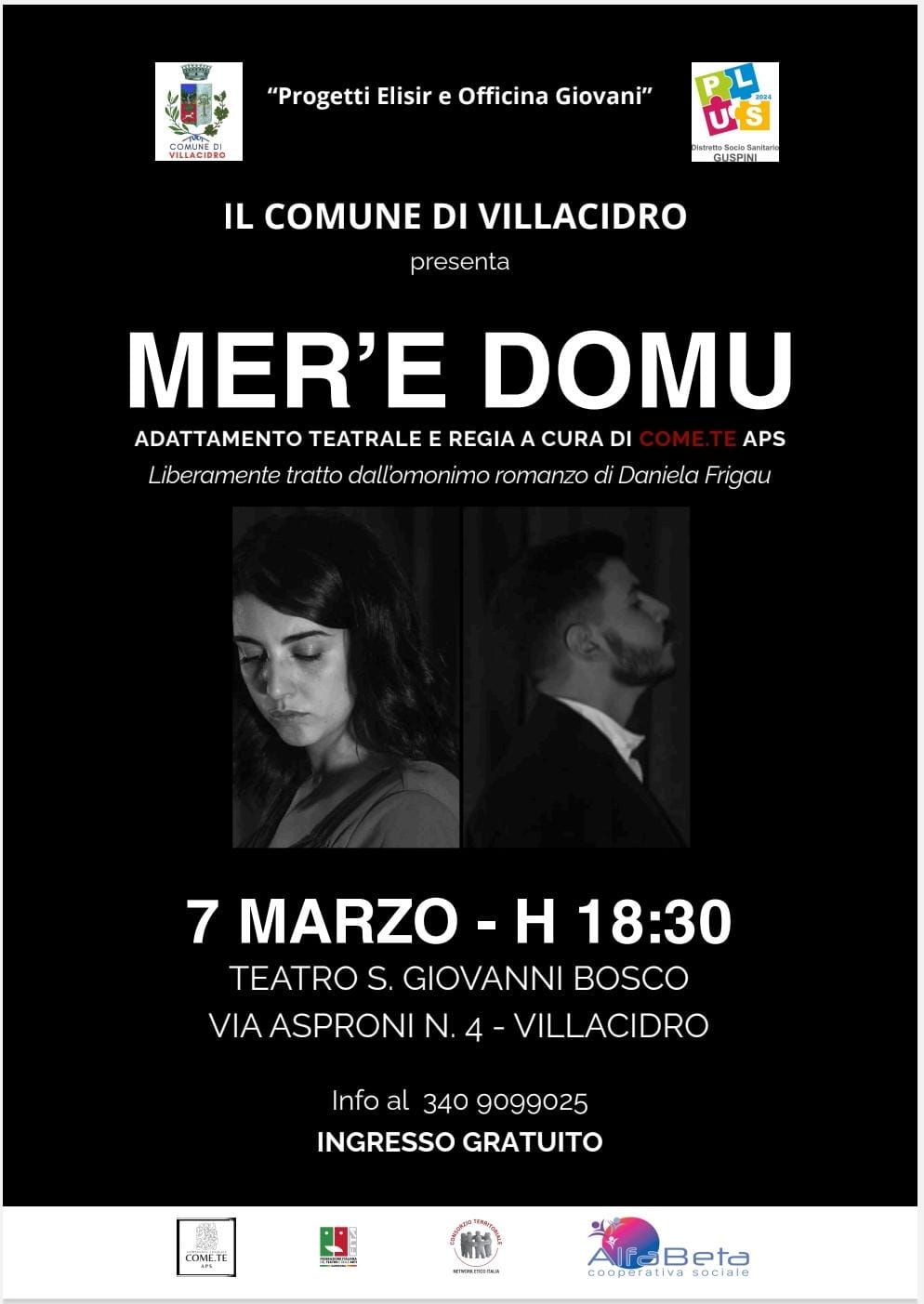 Evento teatrale Mer'e Domu
