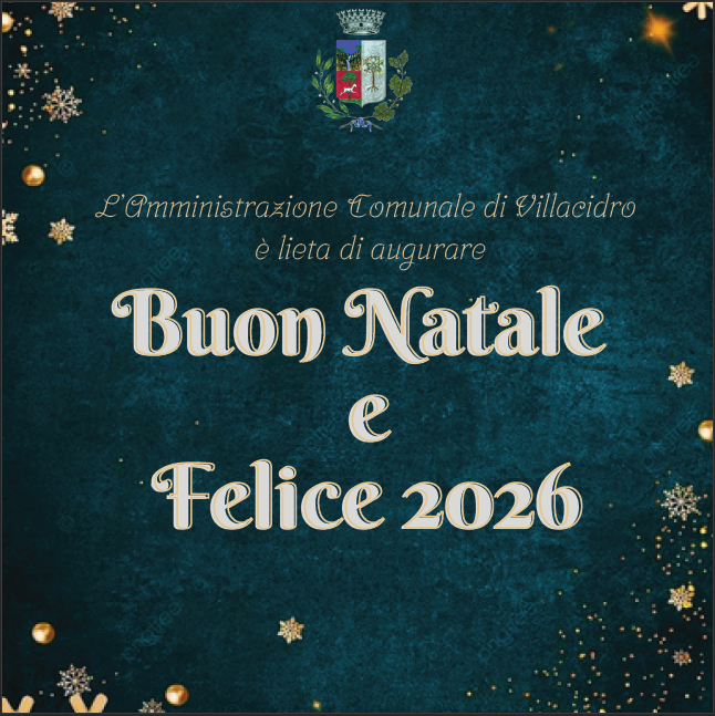 Auguri di Buon Natale e Felice Anno Nuovo!
