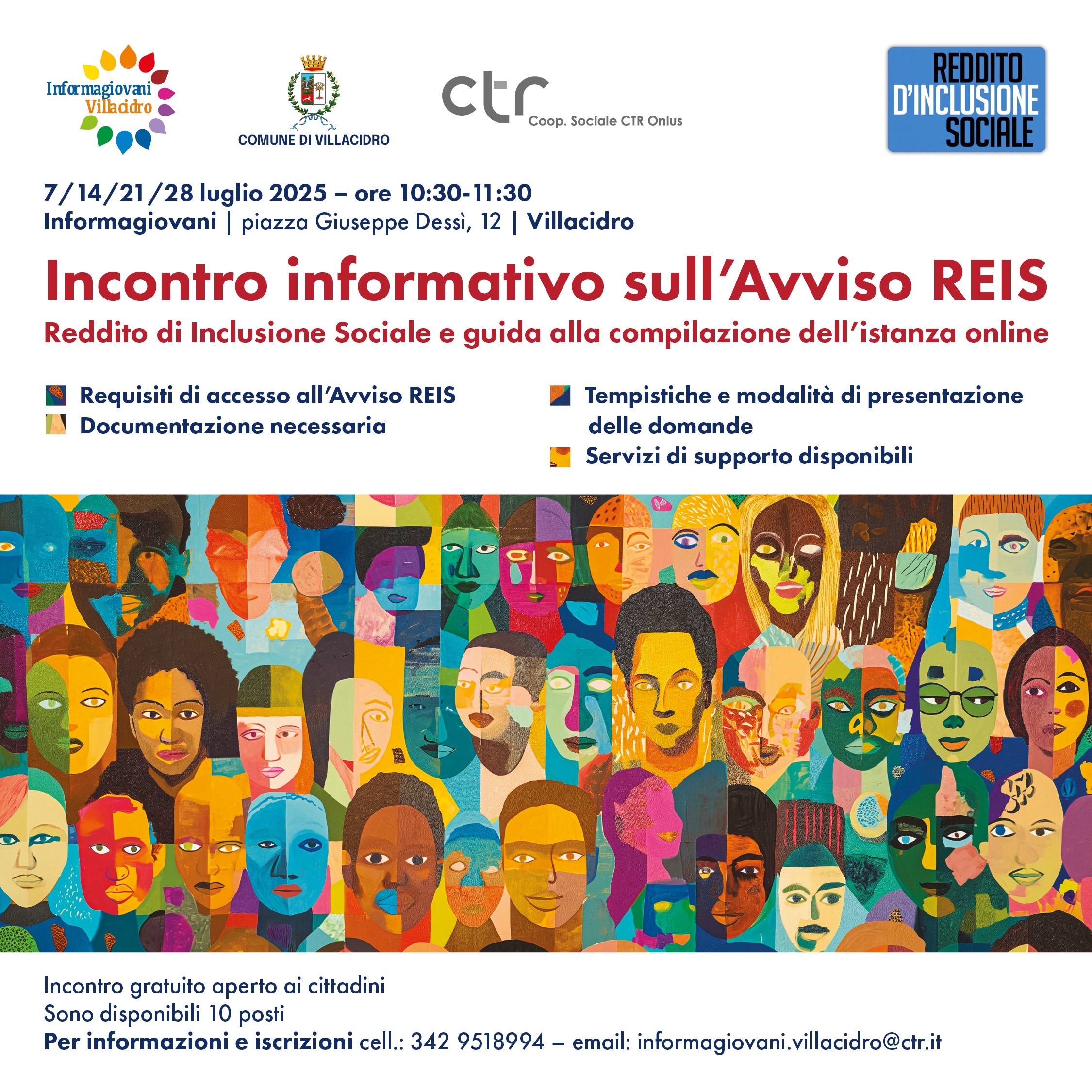 REIS 2025 - Incontri all’Informagiovani